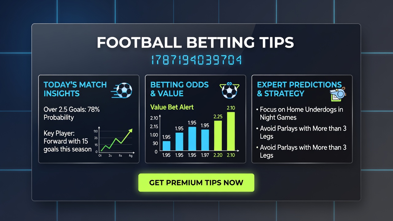 In-play football betting analysis showing live match statistics