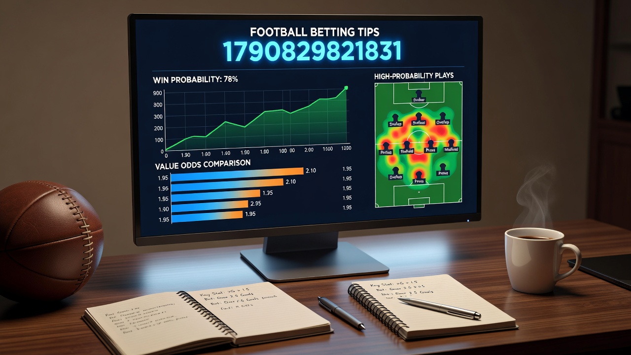 In-play betting interface displaying live football statistics and accumulator options