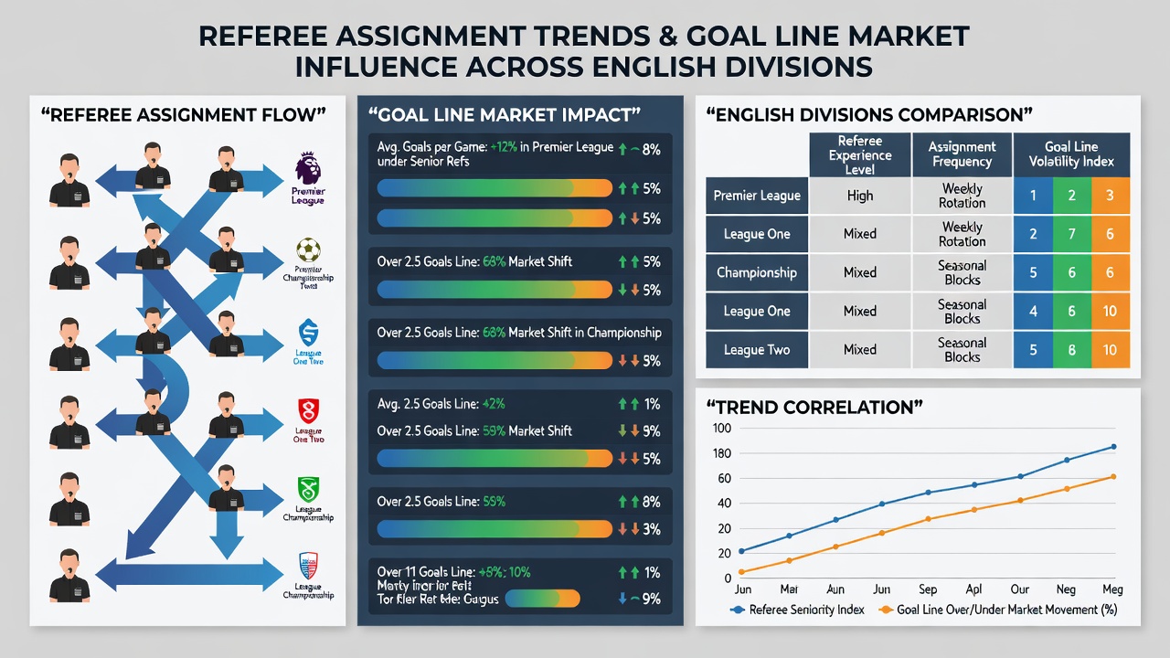 Analysis of goal line market trends influenced by referee decisions