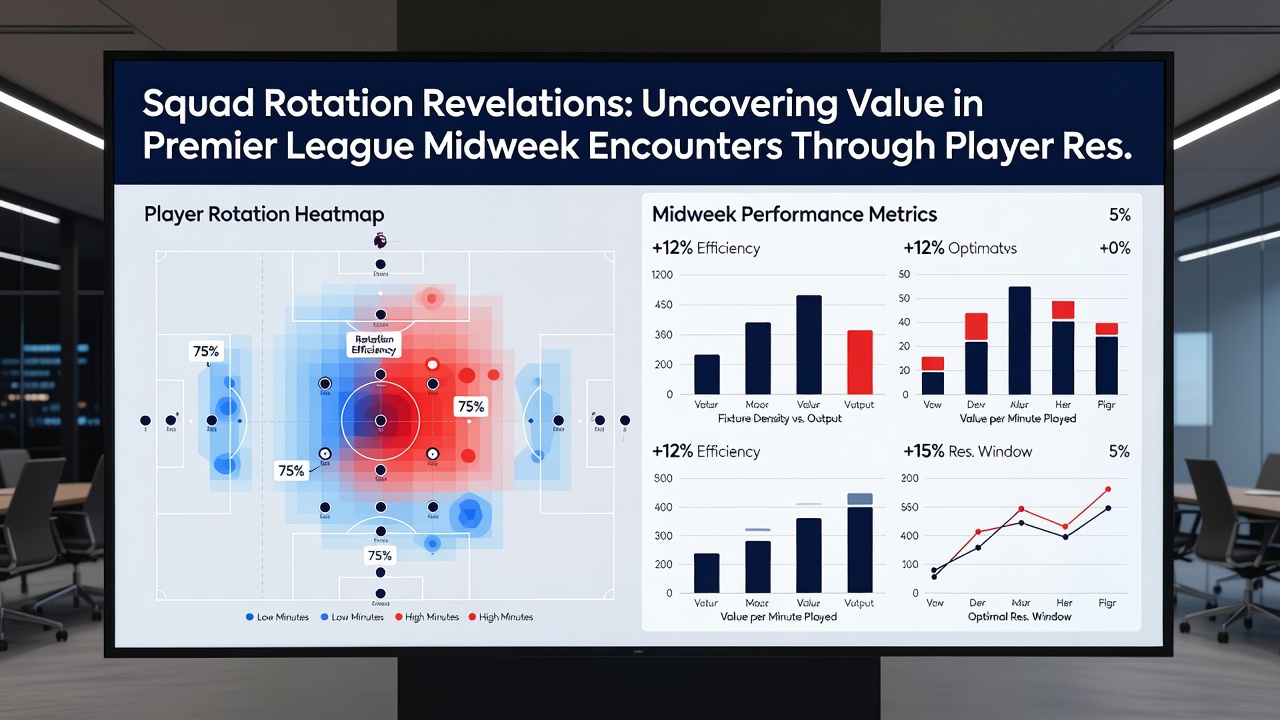 Coaching staff reviewing player rest and workload data on tablets